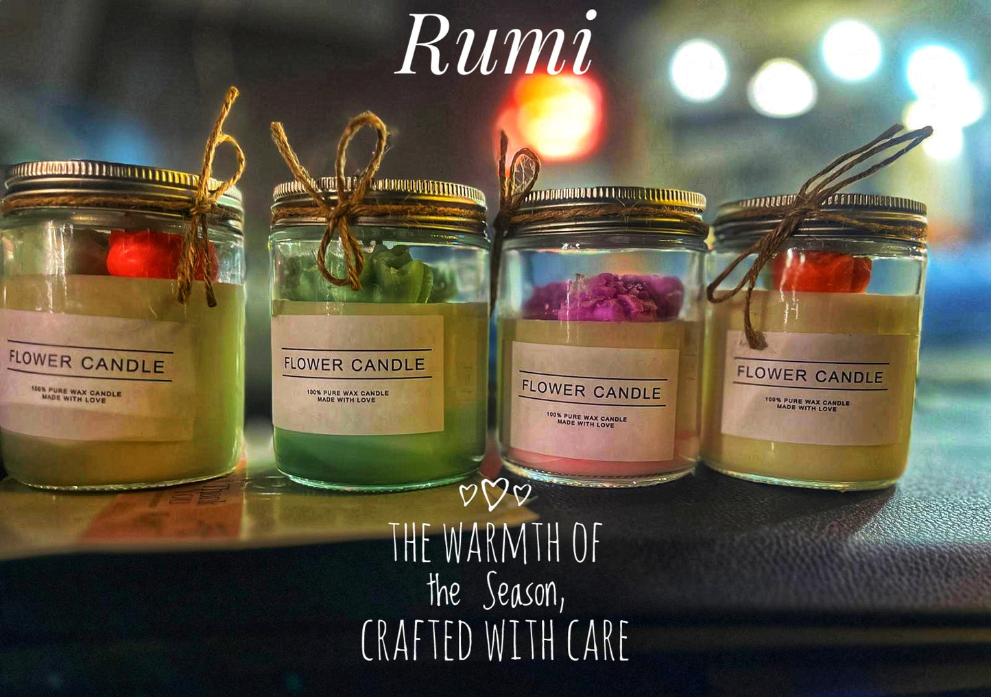 Rumi Flower Jars